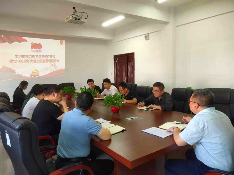 新型能源公司掀起學習貫徹“七一”重要講話精神熱潮