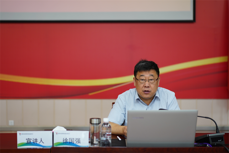 徐國強到黨建聯系點開展《習近平著作選讀》（第一、二卷）專題宣講暨主題教育專題黨課