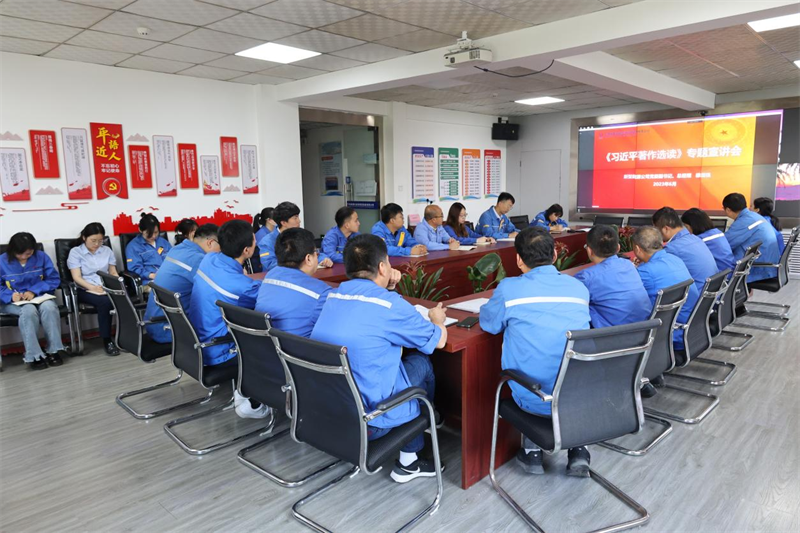 徐國強到黨建聯系點開展《習近平著作選讀》（第一、二卷）專題宣講暨主題教育專題黨課