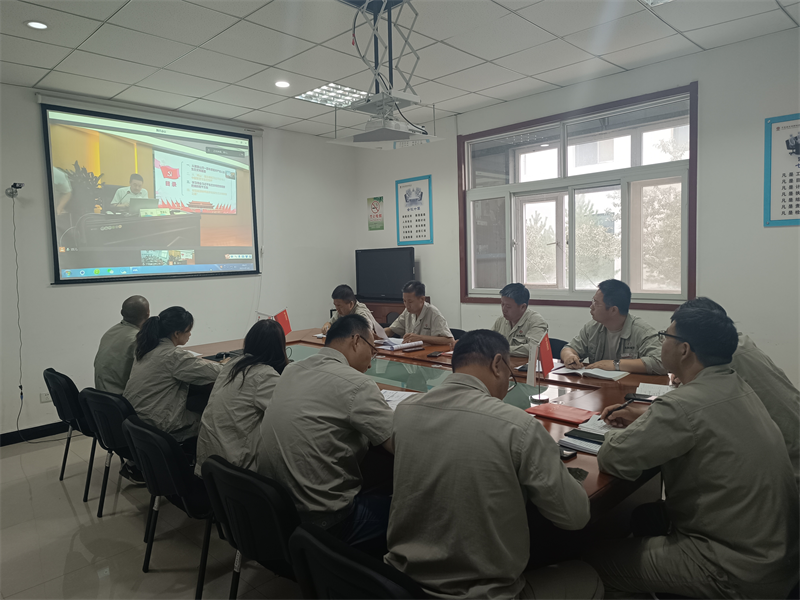 方剛到選煤公司開展《習近平著作選讀》第一卷、第二卷專題宣講暨主題教育專題黨課