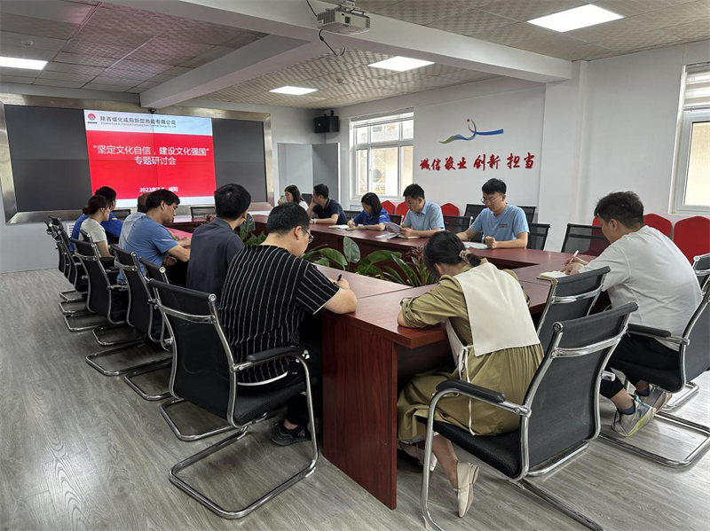 （三）公司所屬各單位開展堅定文化自信 建設文化強國專題研討